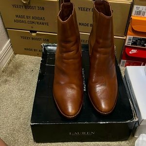 LAUREN RALPH LAUREN
Women's Mylah Pull-On Chelsea Boots